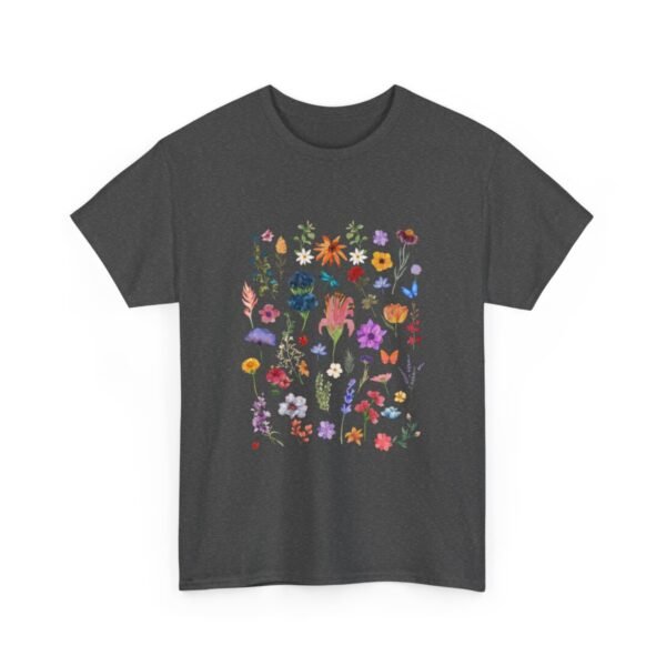 Wild  Flowers Comfort Colors Beautiful T-shirt - Image 58