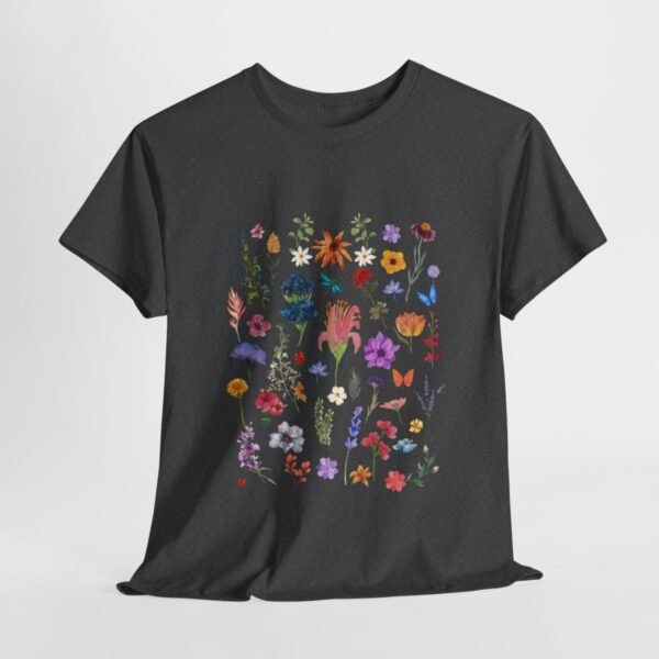 Wild  Flowers Comfort Colors Beautiful T-shirt - Image 61