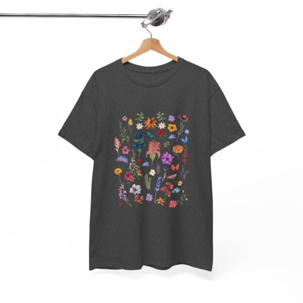 Wild  Flowers Comfort Colors Beautiful T-shirt - Image 62