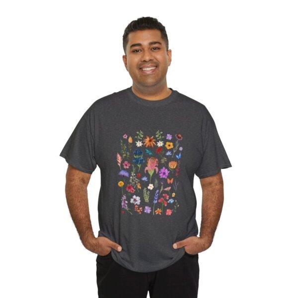 Wild  Flowers Comfort Colors Beautiful T-shirt - Image 71