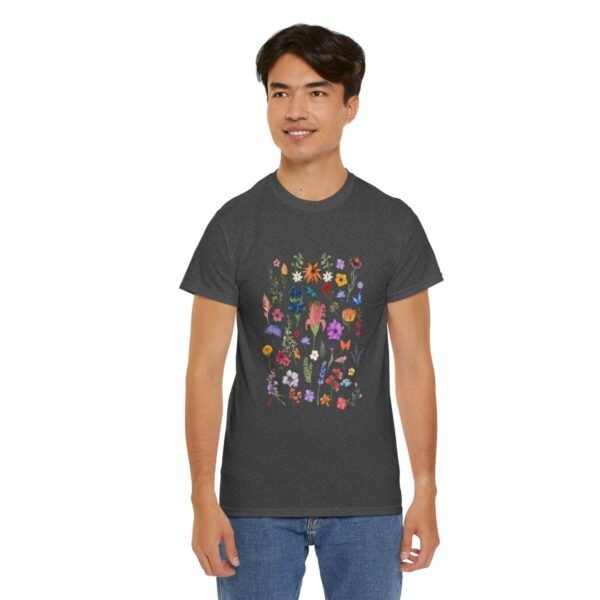 Wild  Flowers Comfort Colors Beautiful T-shirt - Image 75