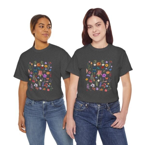Wild  Flowers Comfort Colors Beautiful T-shirt - Image 79