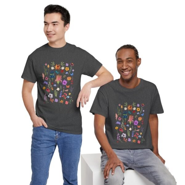 Wild  Flowers Comfort Colors Beautiful T-shirt - Image 80
