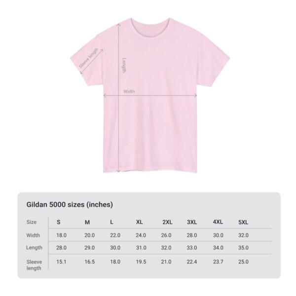Unisex Heavy Cotton Tee - Image 123