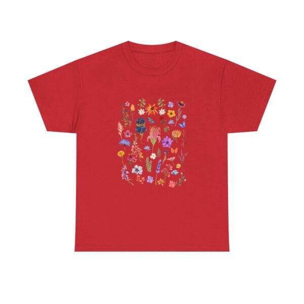 Wild  Flowers Comfort Colors Beautiful T-shirt - Image 110