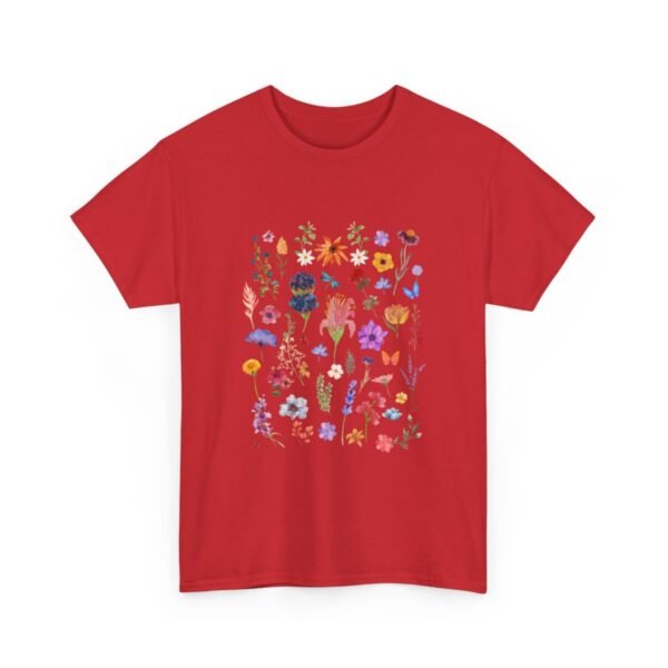 Wild  Flowers Comfort Colors Beautiful T-shirt - Image 112