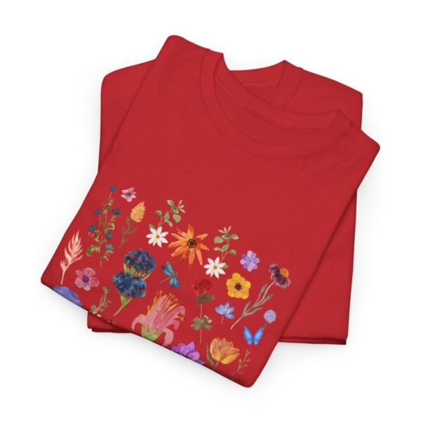 Wild  Flowers Comfort Colors Beautiful T-shirt - Image 114