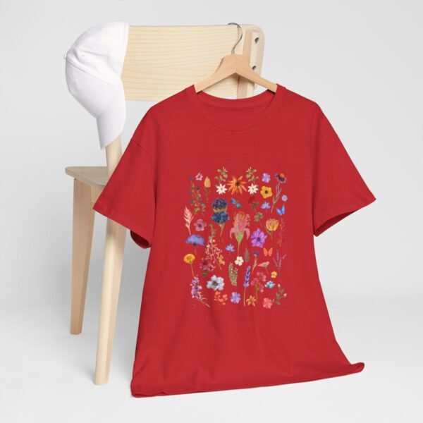 Wild  Flowers Comfort Colors Beautiful T-shirt - Image 117