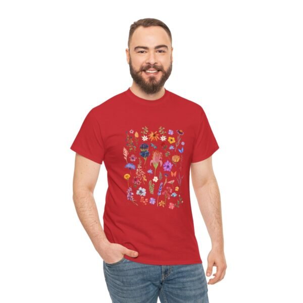 Wild  Flowers Comfort Colors Beautiful T-shirt - Image 121