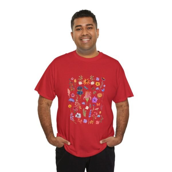 Wild  Flowers Comfort Colors Beautiful T-shirt - Image 125