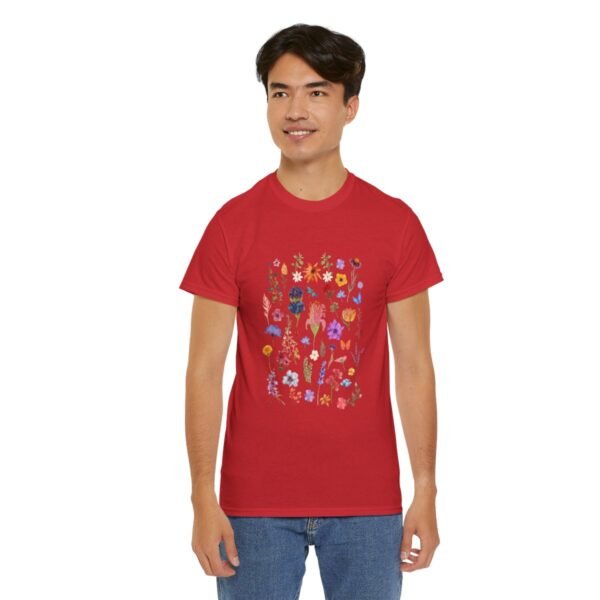 Wild  Flowers Comfort Colors Beautiful T-shirt - Image 129