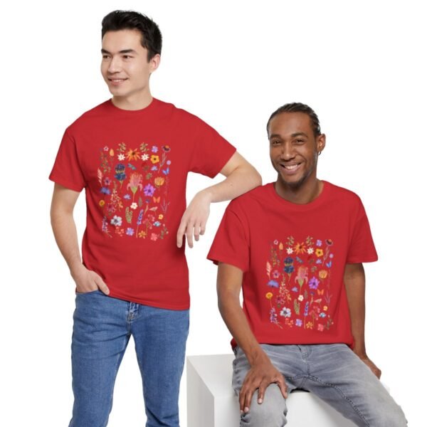 Wild  Flowers Comfort Colors Beautiful T-shirt - Image 134
