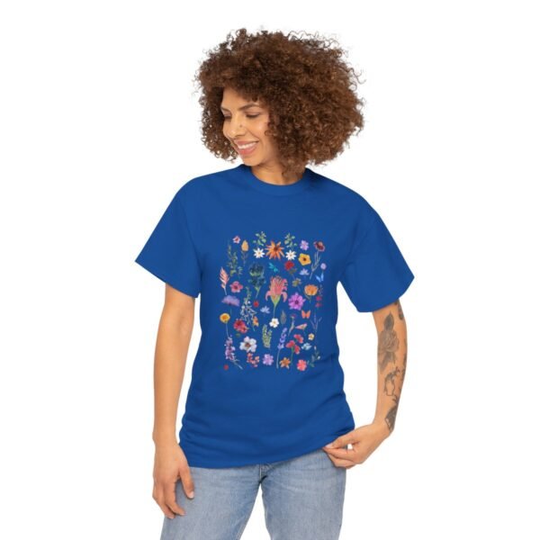 Wild  Flowers Comfort Colors Beautiful T-shirt - Image 82