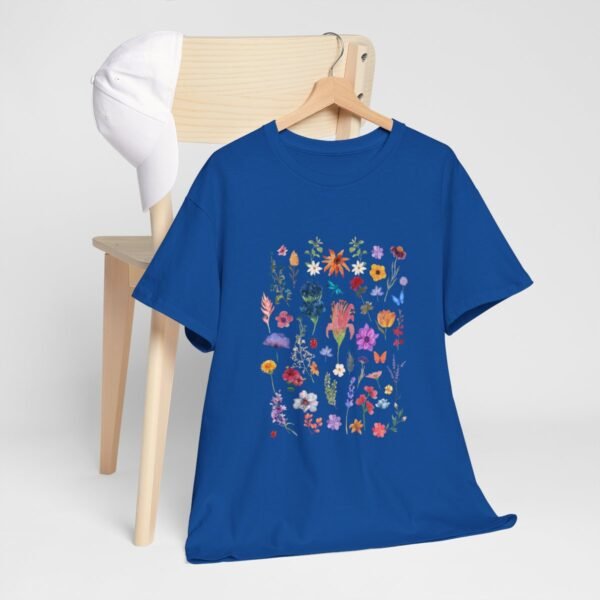 Wild  Flowers Comfort Colors Beautiful T-shirt - Image 90