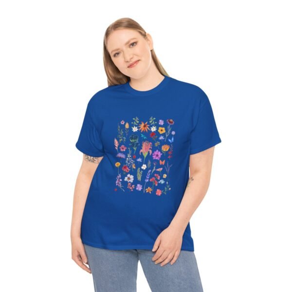 Wild  Flowers Comfort Colors Beautiful T-shirt - Image 93