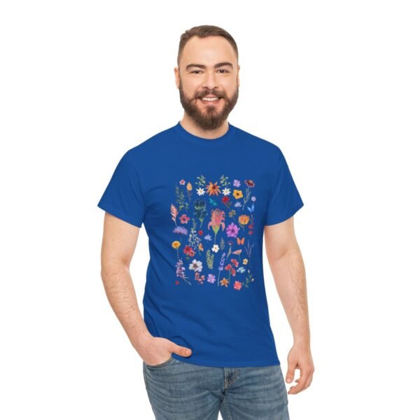 Wild  Flowers Comfort Colors Beautiful T-shirt - Image 94