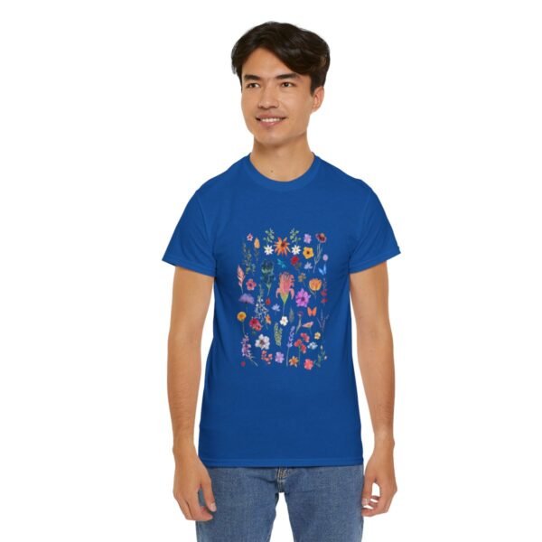 Wild  Flowers Comfort Colors Beautiful T-shirt - Image 102