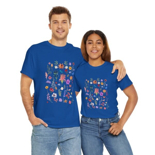 Wild  Flowers Comfort Colors Beautiful T-shirt - Image 105
