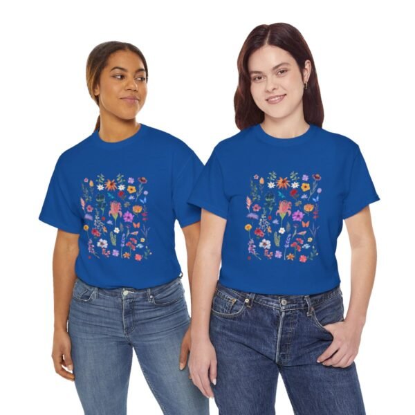 Wild  Flowers Comfort Colors Beautiful T-shirt - Image 106