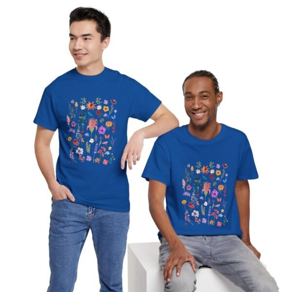 Wild  Flowers Comfort Colors Beautiful T-shirt - Image 107