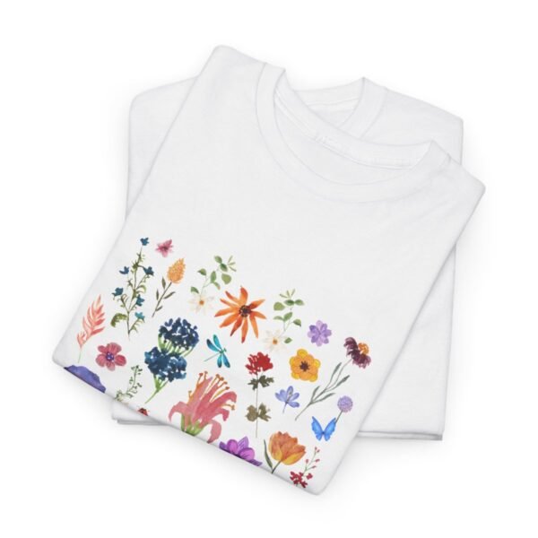 Wild  Flowers Comfort Colors Beautiful T-shirt - Image 6