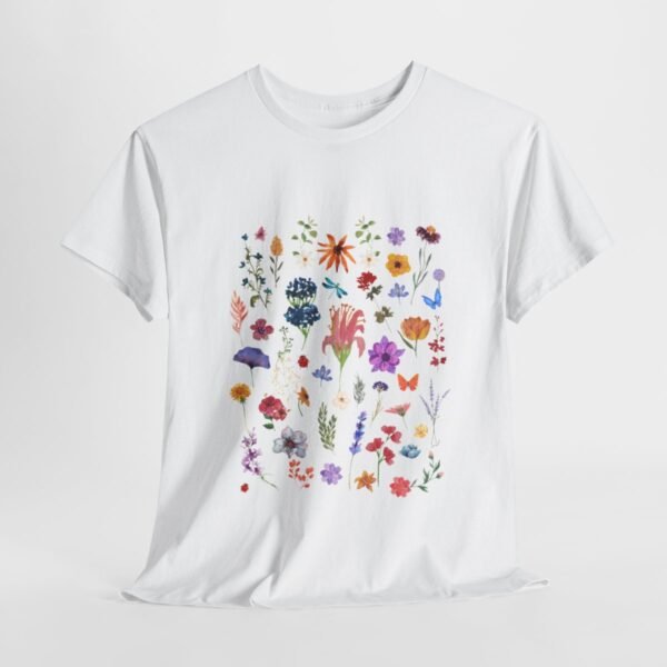 Wild  Flowers Comfort Colors Beautiful T-shirt - Image 7