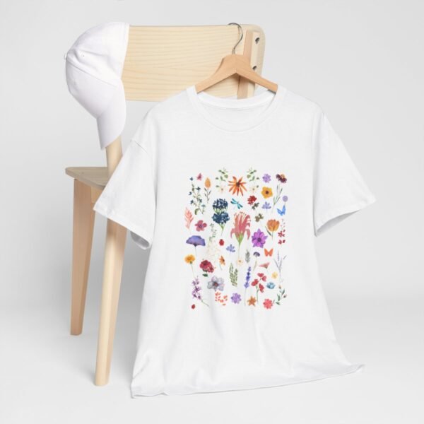 Wild  Flowers Comfort Colors Beautiful T-shirt - Image 9