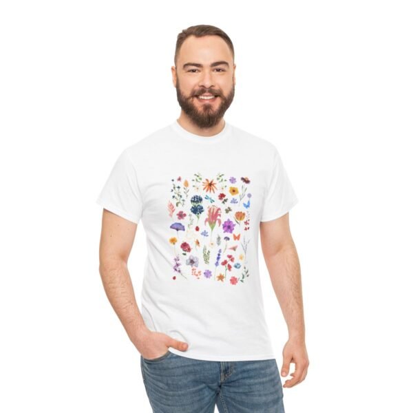 Wild  Flowers Comfort Colors Beautiful T-shirt - Image 13