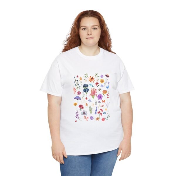 Wild  Flowers Comfort Colors Beautiful T-shirt - Image 15