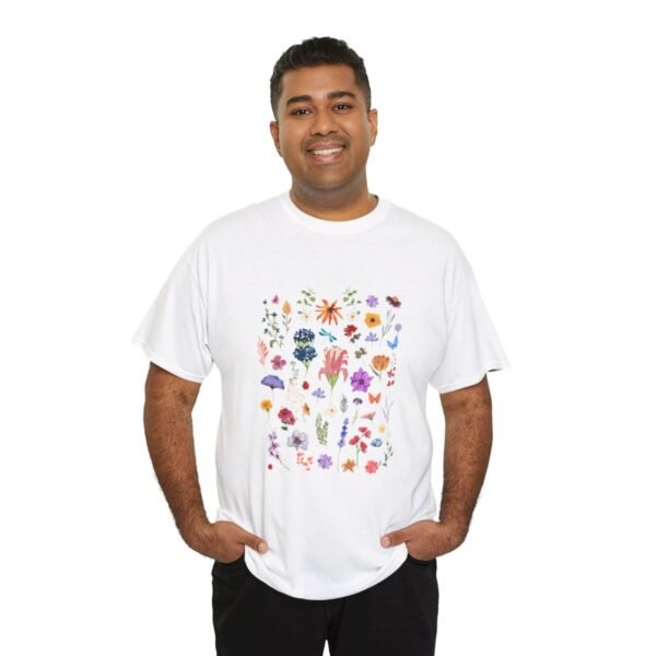 Wild  Flowers Comfort Colors Beautiful T-shirt - Image 17