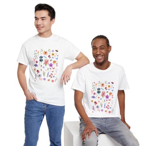 Wild  Flowers Comfort Colors Beautiful T-shirt - Image 26