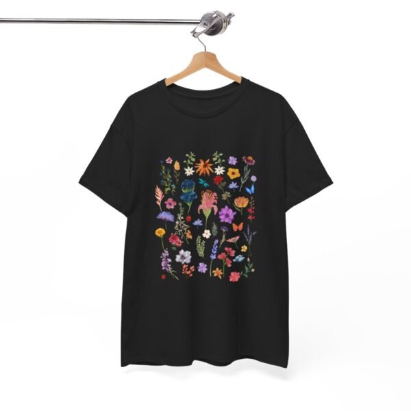 Wild  Flowers Comfort Colors Beautiful T-shirt - Image 35