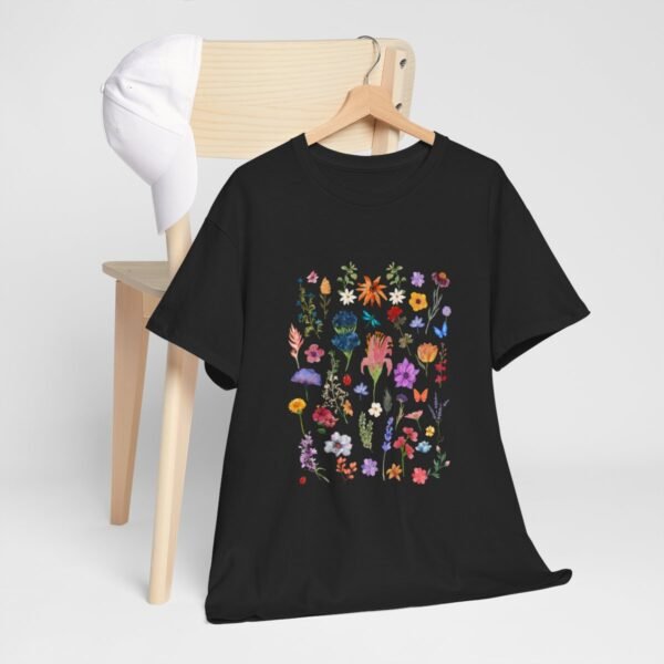 Wild  Flowers Comfort Colors Beautiful T-shirt - Image 36