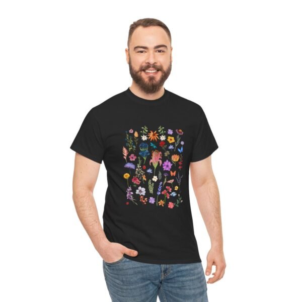 Wild  Flowers Comfort Colors Beautiful T-shirt - Image 40