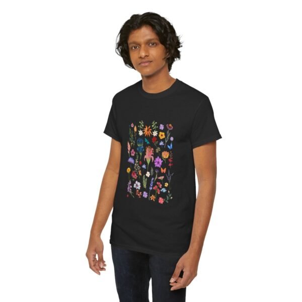 Wild  Flowers Comfort Colors Beautiful T-shirt - Image 46
