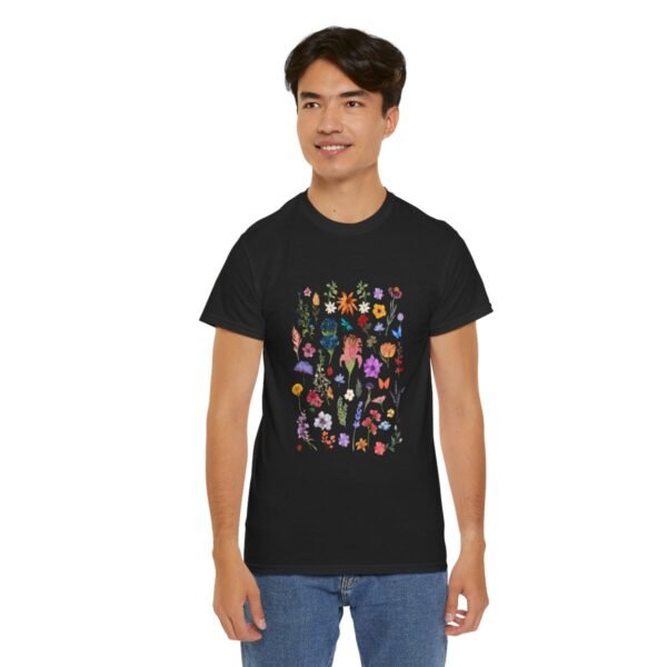 Wild  Flowers Comfort Colors Beautiful T-shirt - Image 48