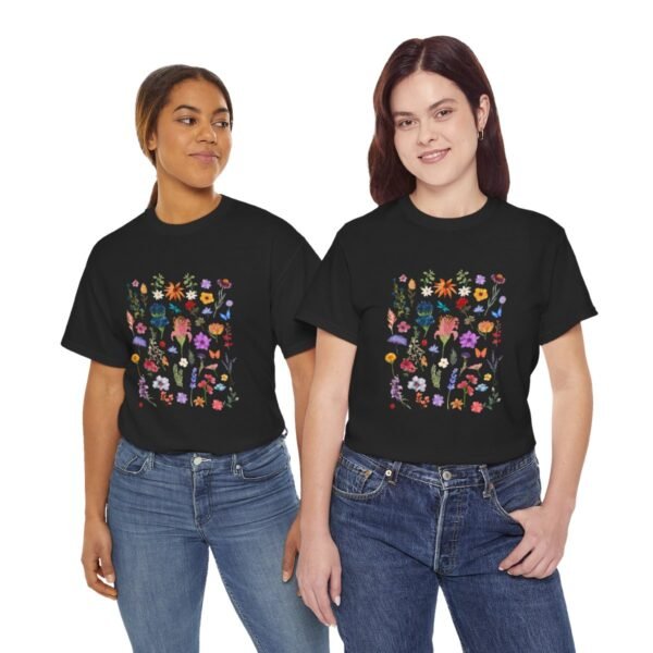Wild  Flowers Comfort Colors Beautiful T-shirt - Image 52