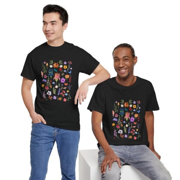 Wild  Flowers Comfort Colors Beautiful T-shirt - Image 53