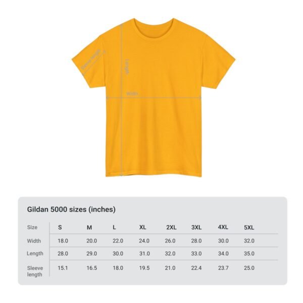 Unisex Heavy Cotton Tee - Image 73