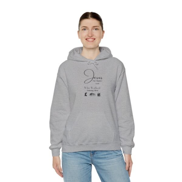 Jesus the mighty God Walked Among Men Hoodie - Image 34