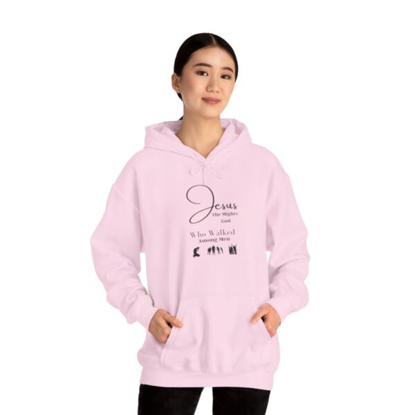 Jesus the mighty God Walked Among Men Hoodie - Image 58