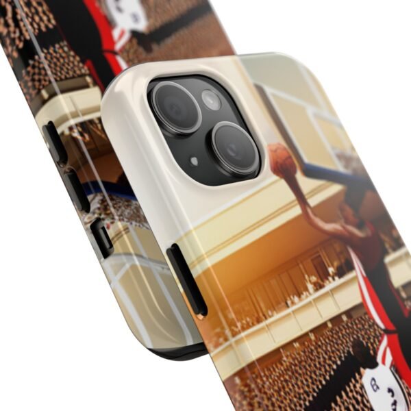 Arena Basketball with A Player Dunking Tough Phone Cases - Image 87