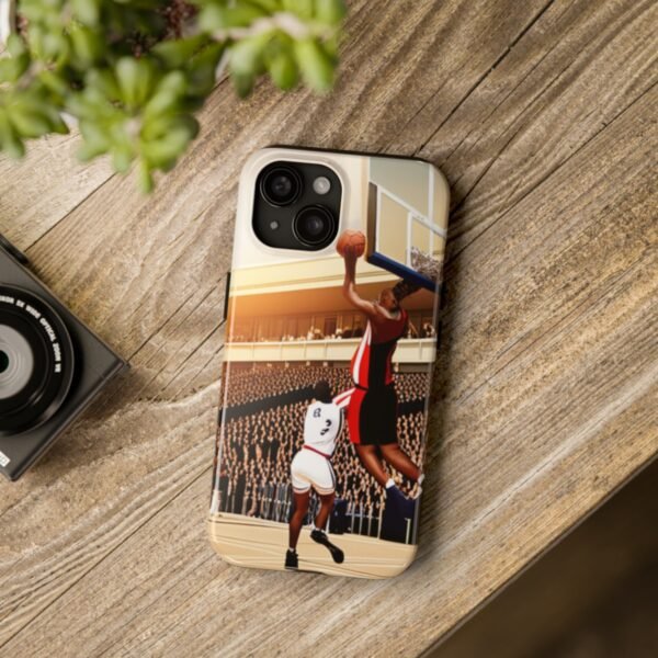 Arena Basketball with A Player Dunking Tough Phone Cases - Image 90
