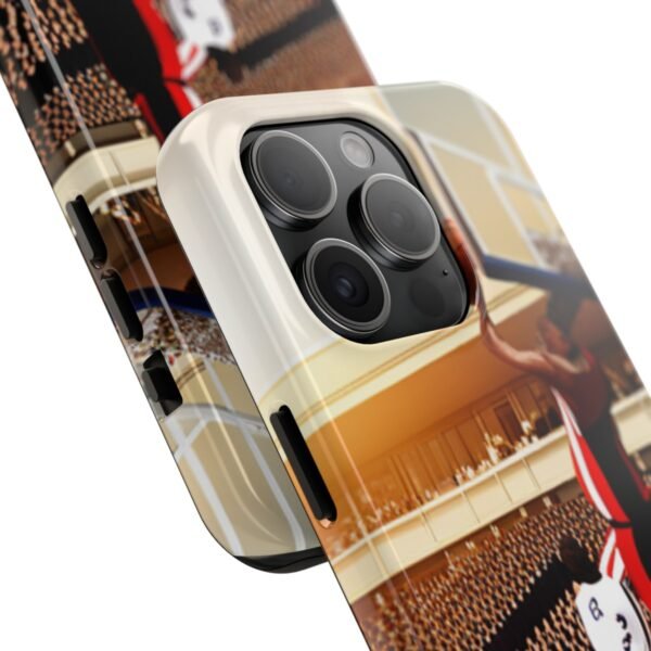 Arena Basketball with A Player Dunking Tough Phone Cases - Image 92