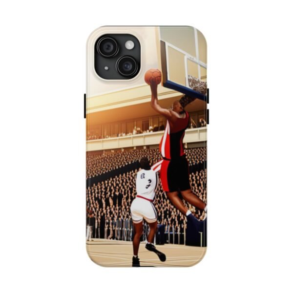 Arena Basketball with A Player Dunking Tough Phone Cases - Image 96
