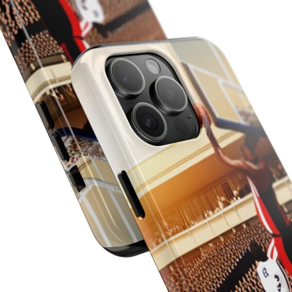 Arena Basketball with A Player Dunking Tough Phone Cases - Image 102
