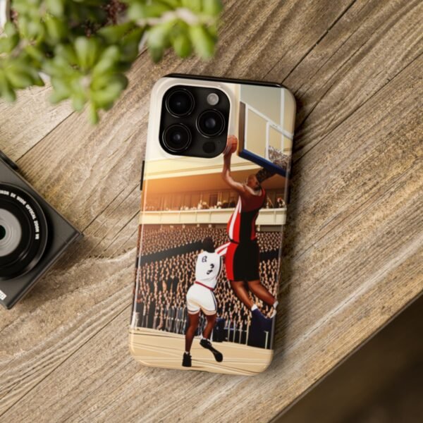 Arena Basketball with A Player Dunking Tough Phone Cases - Image 105