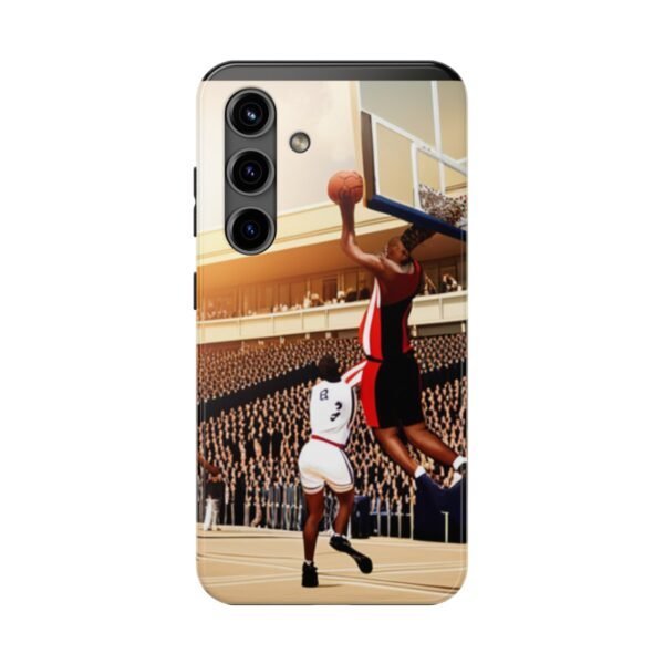 Arena Basketball with A Player Dunking Tough Phone Cases - Image 106