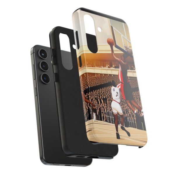 Arena Basketball with A Player Dunking Tough Phone Cases - Image 109