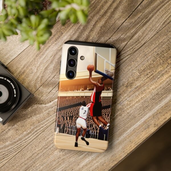 Arena Basketball with A Player Dunking Tough Phone Cases - Image 110